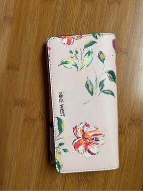 Nine West Pink Floral Long Wallet